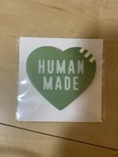 HUMAN MADE ハート型ステッカー グリーン - メルカリ