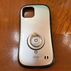 キズあり　iPhone12用 iFace バンカーリング付き