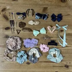 中古 ヘアアクセ まとめ売り 大量