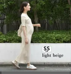 授乳ケープ一体型 マタニティワンピース