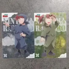 忍たま乱太郎 クリアカードコレクション 土井半助 山田利吉 2枚セット