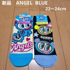 新品⭐ANGEL BLUE エンジェルブルー⭐ショート丈　靴下　ソックス　2足