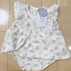新品　バースデイロンパース70 女の子70.
