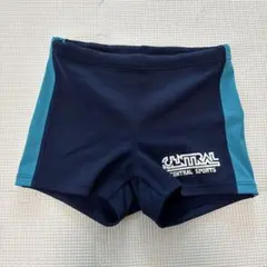 Mizuno セントラル指定水着 Sサイズ ネイビー/ターコイズ