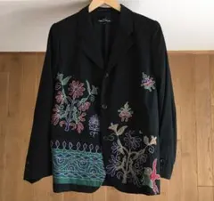 AD1991 tricot COMME des GARCONS 刺繍 ジャケットのサムネイル