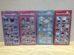 正規品　プラスチックモデル風ステッカー　サンリオ　4点セット　即日発送