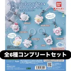 4 めじるしアクセサリー サンリオキャラクターズ ～ふわふわスノー～