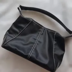 H＆М ブラック ショルダーバッグのサムネイル