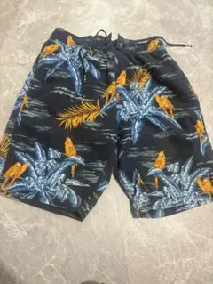 BILLABONG メンズ ショートパンツ ボタニカル柄 Mサイズ　海パンのサムネイル