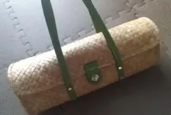 ケイト・スペードの横長かごバッグ