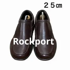 ク*】様 美品❗️ Rockport ロックポート スリッポン レザーシューズ