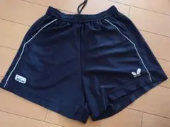 Butterfly 卓球パンツ　ユニフォーム　 S　 ブラック