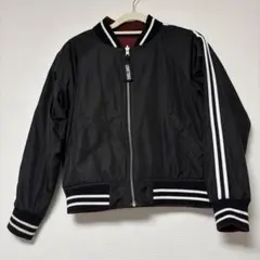 LOVETOXIC ブラック MA-1ジャケット