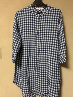 BRICOLAGE チェック柄 シャツワンピース L