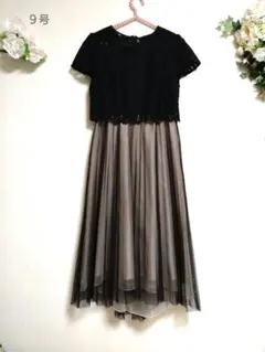 NICOLE White　ワンピース レース チュール オケージョンドレス