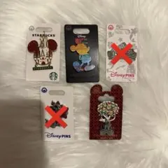 WDW ディズニーワールド ピンバッジセット