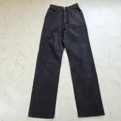 Miss Lee　ハイウエストデニムパンツ　W29　7201　黒　ヴィンテージのサムネイル