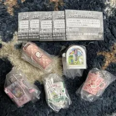 サンリオ レトロミニチュアチャーム2 5種 コンプリート