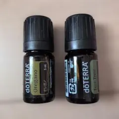 【正規品・新品・未使用】doTERRA オレガノ ティーツリー5ml 2本セットのサムネイル