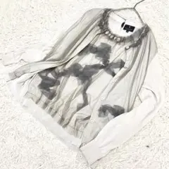 LANVIN COLLECTION ランバン アンサンブル ビジュー シアーのサムネイル