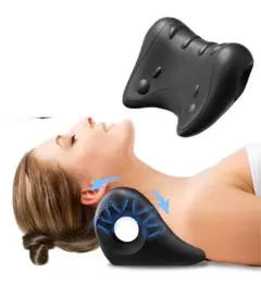 ネックピロー 首枕 周りを 伸ばす 枕 首まくら [自宅でたった8分]