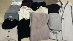 未使用多数 レディース服まとめ売り20点 コーデ売り 夏秋冬服 コートあり