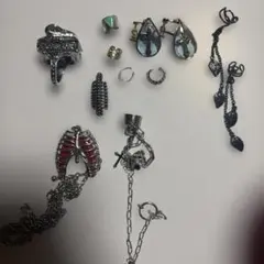 ゴシック アクセサリーセット まとめ売り - メルカリ