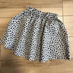 グローバルワーク　インナー付きカラフルスカート　120サイズ