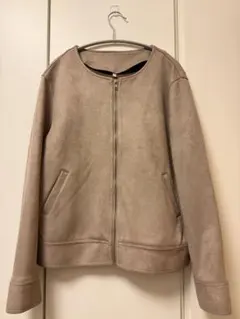 coca＊ノーカラージャケット＊ベージュ＊コカ