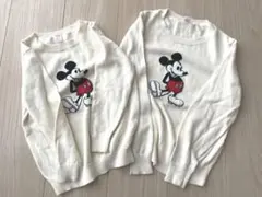 UNIQLOミッキーマウスニット110cm120cm2枚セット