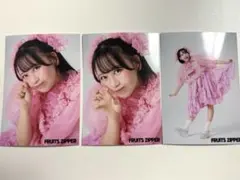 松本かれん 豹柄衣装 生写真 トークポート3種