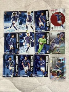 日本代表トレーディングカードセット