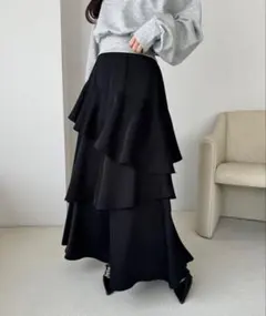 one after NICE CLAUP ティアードロングスカートのサムネイル