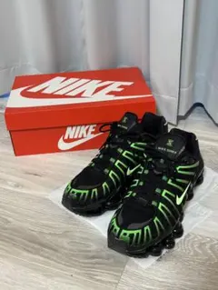 Nike Shox ブラック/グリーン 27.5cm