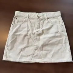 Lee × green label relaxing コーデュロイミニスカート