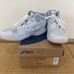 asics ウィンジョブ CP120 グラシアグレー26cm アイズフロンティア