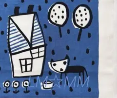 l マリメッコ Musta Lammas 1957 ヴィンテージ生地　はぎれ