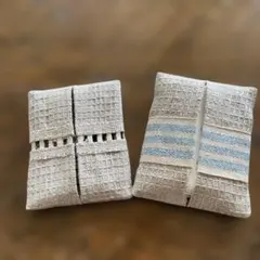 ハンドメイド ポケットティッシュケース 2個セット