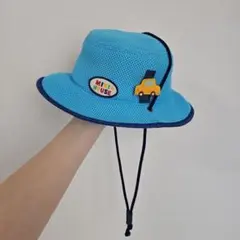 【ミキハウス】メッシュ生地帽子