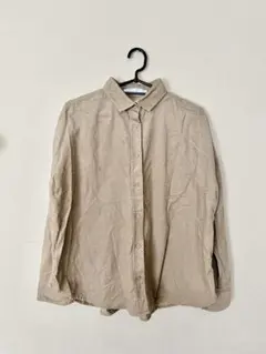 AMERICAN HOLIC ベージュ コーデュロイ長袖シャツ　春服　レディース