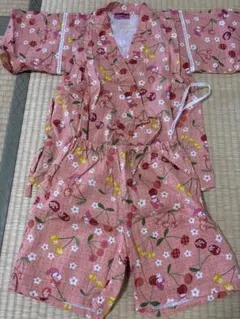 サンリオ・マイメロディ甚平 110cm コットン