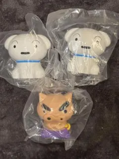 【3体セット】クレヨンしんちゃん　ミニ貯金箱