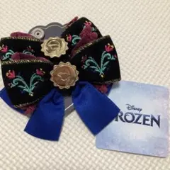 バースデイ　コトリ　アナ雪　アナ　アナと雪の女王　ディズニー　リボン　ヘアゴム
