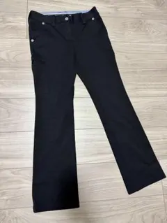 キャロウェイコレクション　フレアストレートパンツ ゴルフ　ブラックSS（C2