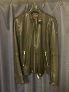 DIESEL ディーゼル シングルライダースジャケット レザージャケット