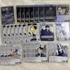 名探偵コナンカード 黒羽盗一 怪盗キッド 白 デッキ SR R tcg