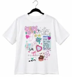 Tシャツ　イラスト　可愛い