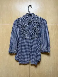 GAPフリル付き長袖シャツ