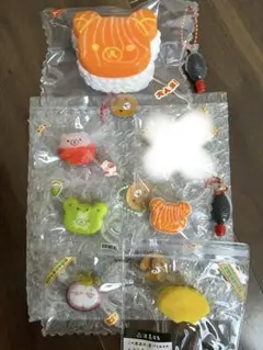 リラックマ スクイーズパン&チョコアクセストラップ&スイング