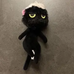 洗われた猫　実家の猫 ガチャガチャ 黒猫